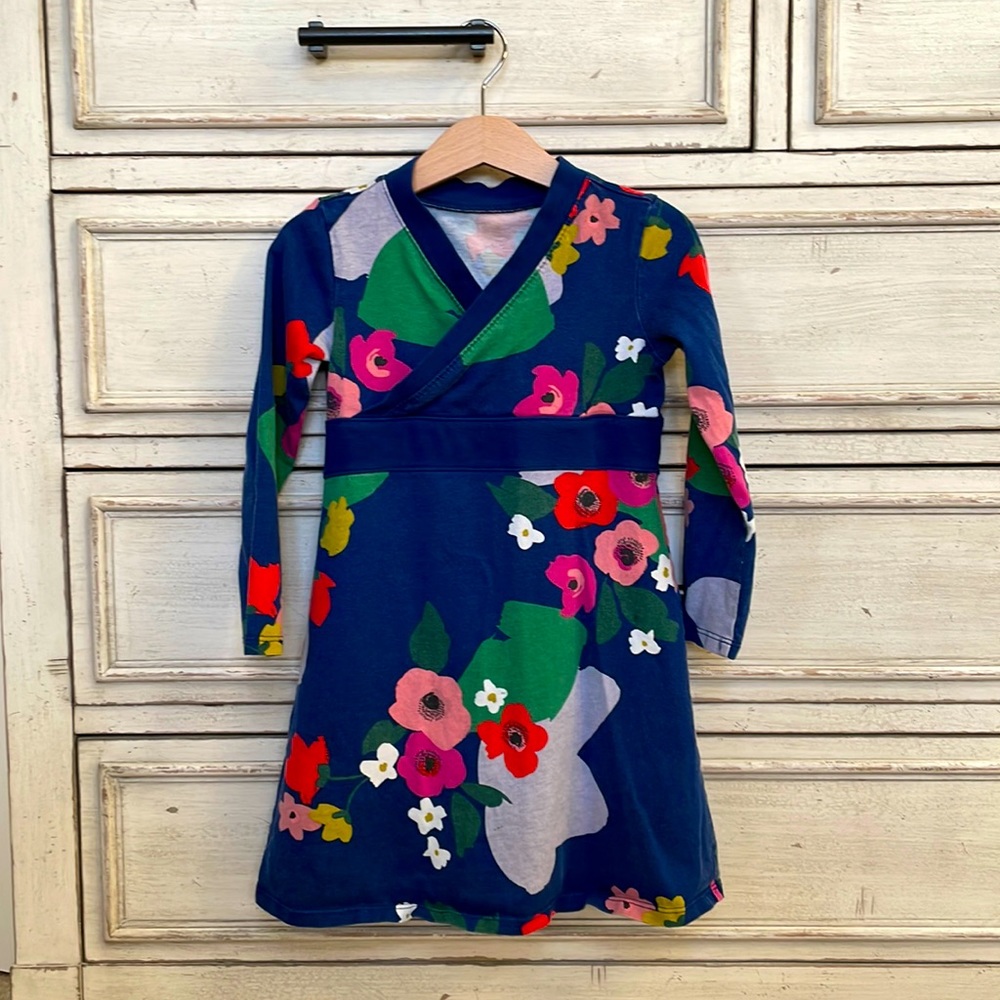 Tea Collection Wrap Neck Dress